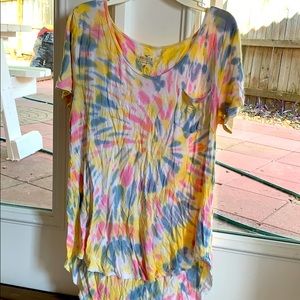 Hollister tie dye tee